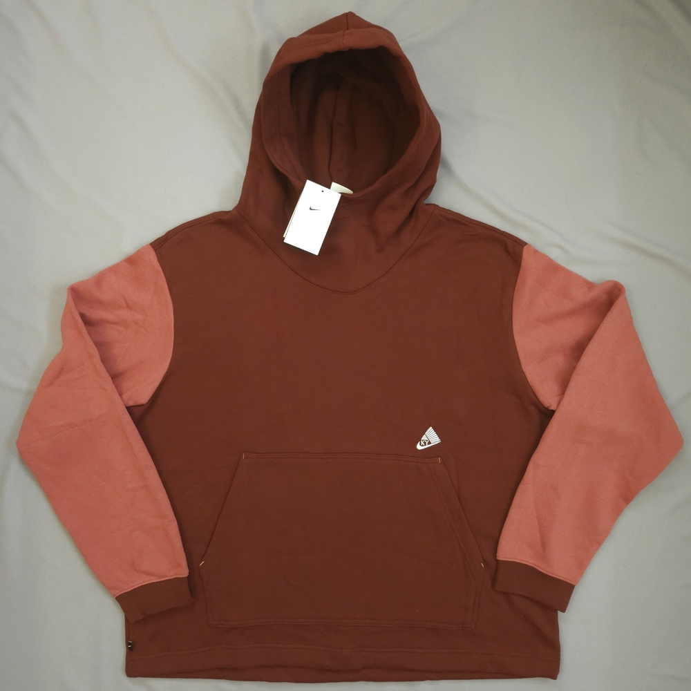 NWT Nike Kyrie Irving Brown Journey Reward Cowl Neck Hoodie Size XL - MSRP $100